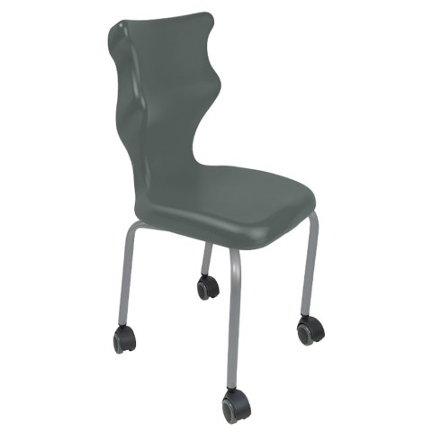 Ergonomiczne krzesło szkolne Spider Move rozmiar 4 szary - dobre krzesło stacjonarne do biurka, ławki, szkoły, sali konferencyjnej dla dzieci i dla dorosłych Ergonomiczne krzesło szkolne Spider Move rozmiar 4 szary - dobre krzesło stacjonarne do biurka, ławki, szkoły, sali konferencyjnej dla dzieci i dla dorosłych