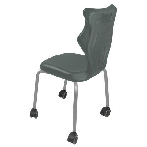 Ergonomiczne krzesło szkolne Spider Move rozmiar 4 szary - dobre krzesło stacjonarne do biurka, ławki, szkoły, sali konferencyjnej dla dzieci i dla dorosłych Ergonomiczne krzesło szkolne Spider Move rozmiar 4 szary - dobre krzesło stacjonarne do biurka, ławki, szkoły, sali konferencyjnej dla dzieci i dla dorosłych
