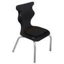 Ergonomiczne krzesło szkolne Spider Soft rozmiar 1 czarny - dobre krzesło stacjonarne do biurka, ławki, szkoły, sali konferencyjnej dla dzieci i dla dorosłych Ergonomiczne krzesło szkolne Spider Soft rozmiar 1 czarny - dobre krzesło stacjonarne do biurka, ławki, szkoły, sali konferencyjnej dla dzieci i dla dorosłych