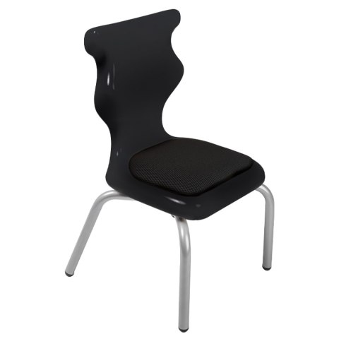 Ergonomiczne krzesło szkolne Spider Soft rozmiar 1 czarny - dobre krzesło stacjonarne do biurka, ławki, szkoły, sali konferencyjnej dla dzieci i dla dorosłych Ergonomiczne krzesło szkolne Spider Soft rozmiar 1 czarny - dobre krzesło stacjonarne do biurka, ławki, szkoły, sali konferencyjnej dla dzieci i dla dorosłych