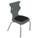 Ergonomiczne krzesło szkolne Spider Soft rozmiar 1 szary - dobre krzesło stacjonarne do biurka, ławki, szkoły, sali konferencyjnej dla dzieci i dla dorosłych Ergonomiczne krzesło szkolne Spider Soft rozmiar 1 szary - dobre krzesło stacjonarne do biurka, ławki, szkoły, sali konferencyjnej dla dzieci i dla dorosłych