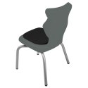 Ergonomiczne krzesło szkolne Spider Soft rozmiar 1 szary - dobre krzesło stacjonarne do biurka, ławki, szkoły, sali konferencyjnej dla dzieci i dla dorosłych Ergonomiczne krzesło szkolne Spider Soft rozmiar 1 szary - dobre krzesło stacjonarne do biurka, ławki, szkoły, sali konferencyjnej dla dzieci i dla dorosłych