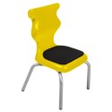 Ergonomiczne krzesło szkolne Spider Soft rozmiar 1 żółty - dobre krzesło stacjonarne do biurka, ławki, szkoły, sali konferencyjnej dla dzieci i dla dorosłych Ergonomiczne krzesło szkolne Spider Soft rozmiar 1 żółty - dobre krzesło stacjonarne do biurka, ławki, szkoły, sali konferencyjnej dla dzieci i dla dorosłych
