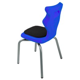 Ergonomiczne krzesło szkolne Spider Soft rozmiar 2 niebieski - dobre krzesło stacjonarne do biurka, ławki, szkoły, sali konferencyjnej dla dzieci i dla dorosłych 