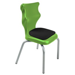Ergonomiczne krzesło szkolne Spider Soft rozmiar 2 zielony - dobre krzesło stacjonarne do biurka, ławki, szkoły, sali konferencyjnej dla dzieci i dla dorosłych 