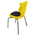 Ergonomiczne krzesło szkolne Spider Soft rozmiar 2 żółty - dobre krzesło stacjonarne do biurka, ławki, szkoły, sali konferencyjnej dla dzieci i dla dorosłych Ergonomiczne krzesło szkolne Spider Soft rozmiar 2 żółty - dobre krzesło stacjonarne do biurka, ławki, szkoły, sali konferencyjnej dla dzieci i dla dorosłych