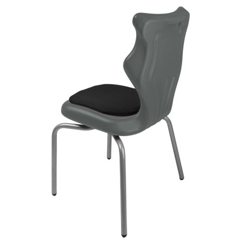 Ergonomiczne krzesło szkolne Spider Soft rozmiar 4 szary - dobre krzesło stacjonarne do biurka, ławki, szkoły, sali konferencyjnej dla dzieci i dla dorosłych Ergonomiczne krzesło szkolne Spider Soft rozmiar 4 szary - dobre krzesło stacjonarne do biurka, ławki, szkoły, sali konferencyjnej dla dzieci i dla dorosłych