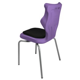 Ergonomiczne krzesło szkolne Spider Soft rozmiar 5 fioletowy - dobre krzesło stacjonarne do biurka, ławki, szkoły, sali konferencyjnej dla dzieci i dla dorosłych 