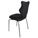 Ergonomiczne krzesło szkolne Spider Soft rozmiar 6 czarny - dobre krzesło stacjonarne do biurka, ławki, szkoły, sali konferencyjnej dla dzieci i dla dorosłych Ergonomiczne krzesło szkolne Spider Soft rozmiar 6 czarny - dobre krzesło stacjonarne do biurka, ławki, szkoły, sali konferencyjnej dla dzieci i dla dorosłych