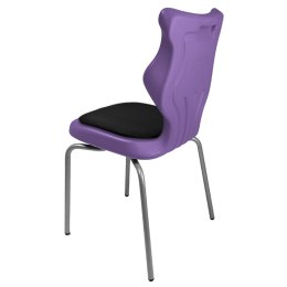 Ergonomiczne krzesło szkolne Spider Soft rozmiar 6 fioletowy - dobre krzesło stacjonarne do biurka, ławki, szkoły, sali konferencyjnej dla dzieci i dla dorosłych 