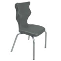 Ergonomiczne krzesło szkolne Spider rozmiar 2 szary - dobre krzesło stacjonarne do biurka, ławki, szkoły, sali konferencyjnej dla dzieci i dla dorosłych Ergonomiczne krzesło szkolne Spider rozmiar 2 szary - dobre krzesło stacjonarne do biurka, ławki, szkoły, sali konferencyjnej dla dzieci i dla dorosłych