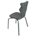 Ergonomiczne krzesło szkolne Spider rozmiar 2 szary - dobre krzesło stacjonarne do biurka, ławki, szkoły, sali konferencyjnej dla dzieci i dla dorosłych Ergonomiczne krzesło szkolne Spider rozmiar 2 szary - dobre krzesło stacjonarne do biurka, ławki, szkoły, sali konferencyjnej dla dzieci i dla dorosłych