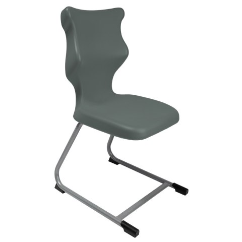 Ergonomiczne krzesło szkolne C-line rozmiar 4 szary - dobre krzesło stacjonarne do biurka, ławki, szkoły, sali konferencyjnej dla dzieci i dla dorosłych Ergonomiczne krzesło szkolne C-line rozmiar 4 szary - dobre krzesło stacjonarne do biurka, ławki, szkoły, sali konferencyjnej dla dzieci i dla dorosłych