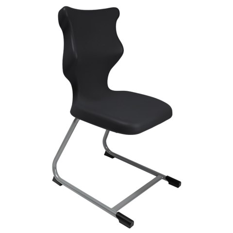 Ergonomiczne krzesło szkolne C-line rozmiar 5 czarny - dobre krzesło stacjonarne do biurka, ławki, szkoły, sali konferencyjnej dla dzieci i dla dorosłych Ergonomiczne krzesło szkolne C-line rozmiar 5 czarny - dobre krzesło stacjonarne do biurka, ławki, szkoły, sali konferencyjnej dla dzieci i dla dorosłych