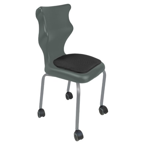 Ergonomiczne krzesło szkolne Spider Move Soft rozmiar 5 szary - dobre krzesło stacjonarne do biurka, ławki, szkoły, sali konferencyjnej dla dzieci i dla dorosłych Ergonomiczne krzesło szkolne Spider Move Soft rozmiar 5 szary - dobre krzesło stacjonarne do biurka, ławki, szkoły, sali konferencyjnej dla dzieci i dla dorosłych
