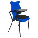 Ergonomiczne krzesło szkolne Student Plus Soft rozmiar 6 niebieski - dobre krzesło stacjonarne do biurka, ławki, szkoły, sali konferencyjnej dla dzieci i dla dorosłych Ergonomiczne krzesło szkolne Student Plus Soft rozmiar 6 niebieski - dobre krzesło stacjonarne do biurka, ławki, szkoły, sali konferencyjnej dla dzieci i dla dorosłych