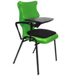Ergonomiczne krzesło szkolne Student Plus Soft rozmiar 6 zielony - dobre krzesło stacjonarne do biurka, ławki, szkoły, sali konferencyjnej dla dzieci i dla dorosłych 
