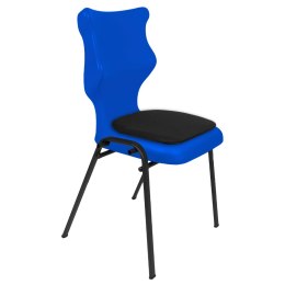 Ergonomiczne krzesło szkolne Student Soft rozmiar 6 niebieski - dobre krzesło stacjonarne do biurka, ławki, szkoły, sali konferencyjnej dla dzieci i dla dorosłych 