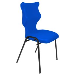 Ergonomiczne krzesło szkolne Student rozmiar 6 niebieski - dobre krzesło stacjonarne do biurka, ławki, szkoły, sali konferencyjnej dla dzieci i dla dorosłych 