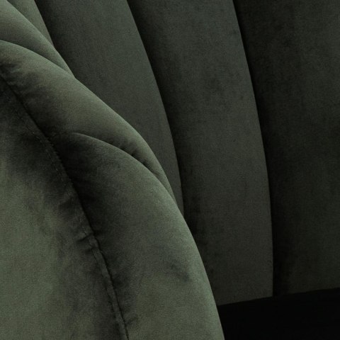 ACTONA Fotel Daniella Dark Green złote nogi -krzesło do jadalni ciemo zielone ACTONA Fotel Daniella Dark Green złote nogi -krzesło do jadalni ciemo zielone