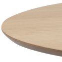 ACTONA Stół Roxby naturalny /czarny, okrągły, blat fornirowany drewnem ACTONA Stół Roxby naturalny /czarny, okrągły, blat fornirowany drewnem