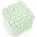 PUFA RUBIK kwadratowa JASNO ZIELONA - TKANINA Halmar PUFA RUBIK kwadratowa JASNO ZIELONA - TKANINA Halmar