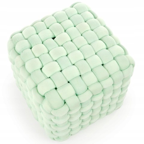 PUFA RUBIK kwadratowa JASNO ZIELONA - TKANINA Halmar PUFA RUBIK kwadratowa JASNO ZIELONA - TKANINA Halmar