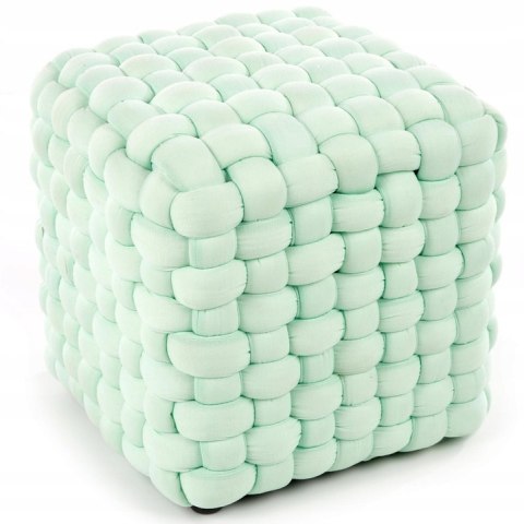 PUFA RUBIK kwadratowa JASNO ZIELONA - TKANINA Halmar PUFA RUBIK kwadratowa JASNO ZIELONA - TKANINA Halmar
