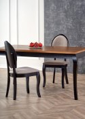 Halmar WINDSOR stół rozkładany 160-240x90x76 cm, płyta fornirowana obrzeża lite drewno ciemny dąb/nogi czarny lite drewno bukowe Halmar WINDSOR stół rozkładany 160-240x90x76 cm, płyta fornirowana obrzeża lite drewno ciemny dąb/nogi czarny lite drewno bukowe