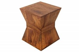 Invicta Interior INVICTA stolik PYRAMID 45cm sheesham, naturanle drewno palisander