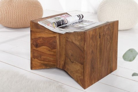 Invicta Interior INVICTA stolik PYRAMID 45cm sheesham, naturanle drewno palisander Invicta Interior INVICTA stolik PYRAMID 45cm sheesham, naturanle drewno palisander