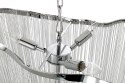 King Home Lampa wisząca ATLANTA 90 - aluminium, stal, łańcuchowa