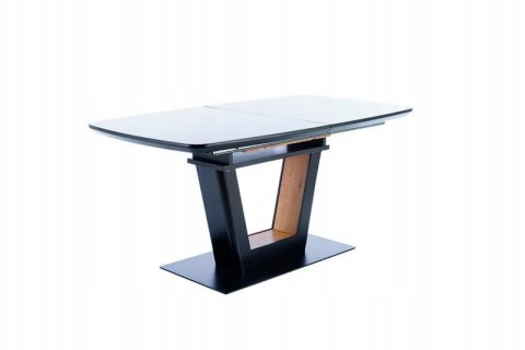 SIGNAL STÓŁ SYDNEY CZARNY/DĄB 160(220)X90 MDF+SZKŁO HARTOWANE SIGNAL STÓŁ SYDNEY CZARNY/DĄB 160(220)X90 MDF+SZKŁO HARTOWANE