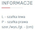 SZAFA NAROŻNA Z PÓŁKAMI MEBLE MŁODZIEŻOWE MOBI System MO1 Meblar - Biały Lux / Żółty - DLA DZIECKA DLA NASTOLATKA DO SYPIALNI