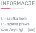 REGAŁ Z SZUFLADAMI MEBLE MŁODZIEŻOWE MOBI System MO3 Meblar - Biały Lux / Żółty - regał z szafkami i szufladami PŁYTA LAMINOWANA