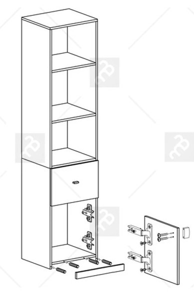 REGAŁ MŁODZIEŻOWY Z SZUFLADĄ I PÓŁKAMI MOBI System MO5 Meblar - Biały Lux / Żółty - regał z szafkami i szufladą PŁYTA LAMINOWANA REGAŁ MŁODZIEŻOWY Z SZUFLADĄ I PÓŁKAMI MOBI System MO5 Meblar - Biały Lux / Żółty - regał z szafkami i szufladą PŁYTA LAMINOWANA