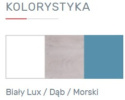 NADSTAWKA DEDYKOWANA DO BIURKA MEBLE MŁODZIEŻOWE PLANET System PL11 Meblar - Biały Lux /Dąb /Morski PŁYTA LAMINOWANA OBRZEŻA ABS NADSTAWKA DEDYKOWANA DO BIURKA MEBLE MŁODZIEŻOWE PLANET System PL11 Meblar - Biały Lux /Dąb /Morski PŁYTA LAMINOWANA OBRZEŻA ABS