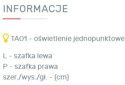 PÓŁKA WISZĄCA MEBLE MŁODZIEŻOWE PLANET System PL13 Meblar - Czarny / Dąb / Beż - półka wisząca PŁYTA LAMINOWANA OBRZEŻA ABS