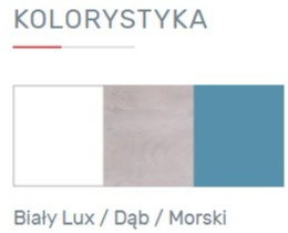 PÓŁKA WISZĄCA MEBLE MŁODZIEŻOWE PLANET System PL13 Meblar -Biały Lux /Dąb /Morski PŁYTA LAMINOWANA OBRZEŻA ABS NAD BIURKO KOMODĘ PÓŁKA WISZĄCA MEBLE MŁODZIEŻOWE PLANET System PL13 Meblar -Biały Lux /Dąb /Morski PŁYTA LAMINOWANA OBRZEŻA ABS NAD BIURKO KOMODĘ