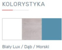 ŁÓŻKO MŁODZIEŻOWE Z WYSUWANYM PANELEM I SZUFLADĄ Biały Lux / Dąb / Morski Meblar PLANET System PL14 PŁYTA LAMINOWANA OBRZEŻA ABS ŁÓŻKO MŁODZIEŻOWE Z WYSUWANYM PANELEM I SZUFLADĄ Biały Lux / Dąb / Morski Meblar PLANET System PL14 PŁYTA LAMINOWANA OBRZEŻA ABS