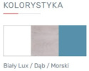 SZAFA MŁODZIEŻOWA NAROŻNA GARDEROBA Meblar PLANET System PL1 - Biały Lux / Dąb /Morski PÓŁKI SZUFLADY DRĄŻEK LAMINAT OBRZEŻA ABS SZAFA MŁODZIEŻOWA NAROŻNA GARDEROBA Meblar PLANET System PL1 - Biały Lux / Dąb /Morski PÓŁKI SZUFLADY DRĄŻEK LAMINAT OBRZEŻA ABS
