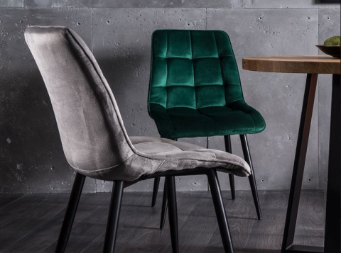 SIGNAL KRZESŁO CHIC MATT VELVET 75 ZIELONY/CZARNY STELAŻ SIGNAL KRZESŁO CHIC MATT VELVET 75 ZIELONY/CZARNY STELAŻ