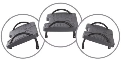 Fun Desk Ergonomiczna podstawka pod nogi SS12T - szara Składana podstawka pod nogi Fun Desk Ergonomiczna podstawka pod nogi SS12T - szara Składana podstawka pod nogi