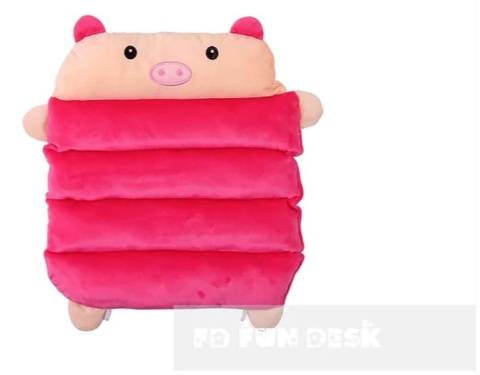 Fun Desk Poduszka na krzesło Peppa Pink do krzeseł SST2, SST3 - wstążeczki do przywiązania sedziska Fun Desk Poduszka na krzesło Peppa Pink do krzeseł SST2, SST3 - wstążeczki do przywiązania sedziska