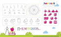 Fun Desk SS19-L - Podkładka na biurko dla dzieci, dwustronna edukacyjna, matematyczna Fun Desk SS19-L - Podkładka na biurko dla dzieci, dwustronna edukacyjna, matematyczna