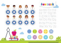 Fun Desk SS19-S - Podkładka na biurko dla dzieci, dwustronna edukacyjna, alfabet, tabliczka mnożenia, ułamki Fun Desk SS19-S - Podkładka na biurko dla dzieci, dwustronna edukacyjna, alfabet, tabliczka mnożenia, ułamki