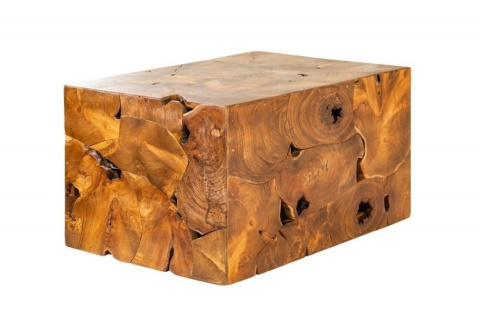 Invicta Interior INVICTA stolik kawowy SQUARE 90x60 cm - drewno tekowe Invicta Interior INVICTA stolik kawowy SQUARE 90x60 cm - drewno tekowe