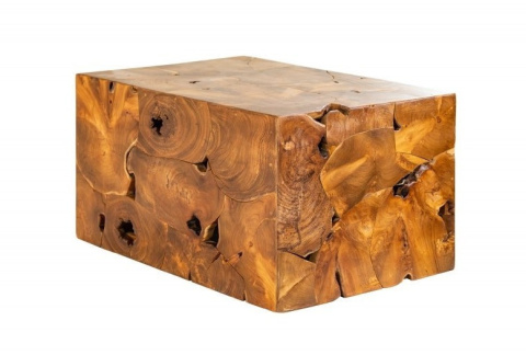 Invicta Interior INVICTA stolik kawowy SQUARE 90x60 cm - drewno tekowe Invicta Interior INVICTA stolik kawowy SQUARE 90x60 cm - drewno tekowe