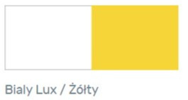 SZAFKA RTV MEBLE MŁODZIEŻOWE MOBI System MO12 Meblar - Biały Lux / Żółty - szafka RTV pod telewizor PŁYTA LAMINOWANA SZAFKA RTV MEBLE MŁODZIEŻOWE MOBI System MO12 Meblar - Biały Lux / Żółty - szafka RTV pod telewizor PŁYTA LAMINOWANA