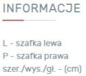 PÓŁKA WISZĄCA ZAMYKANA MEBLE MŁODZIEŻOWE MOBI System MO13 Meblar Biały Lux / Żółty PŁYTA LAMINOWANA DO POKOJU DZIECKA NASTOLATKA